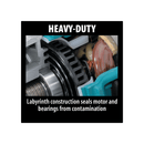 Makita CV9566 6" SJS™ High‑Power Cut‑Off/Angle Grinder - Direct Stone Tool Supply, Inc