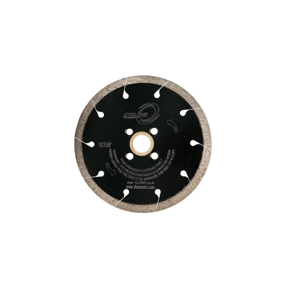 Cyclone Continuous Rim Blade 4" - Direct Stone Tool Supply, Inc