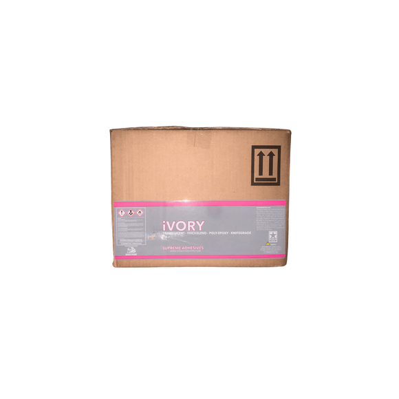 Supreme Adhesives Ivory Poly-Epoxy- 5 Gallon Ship Saver - Direct Stone Tool Supply, Inc