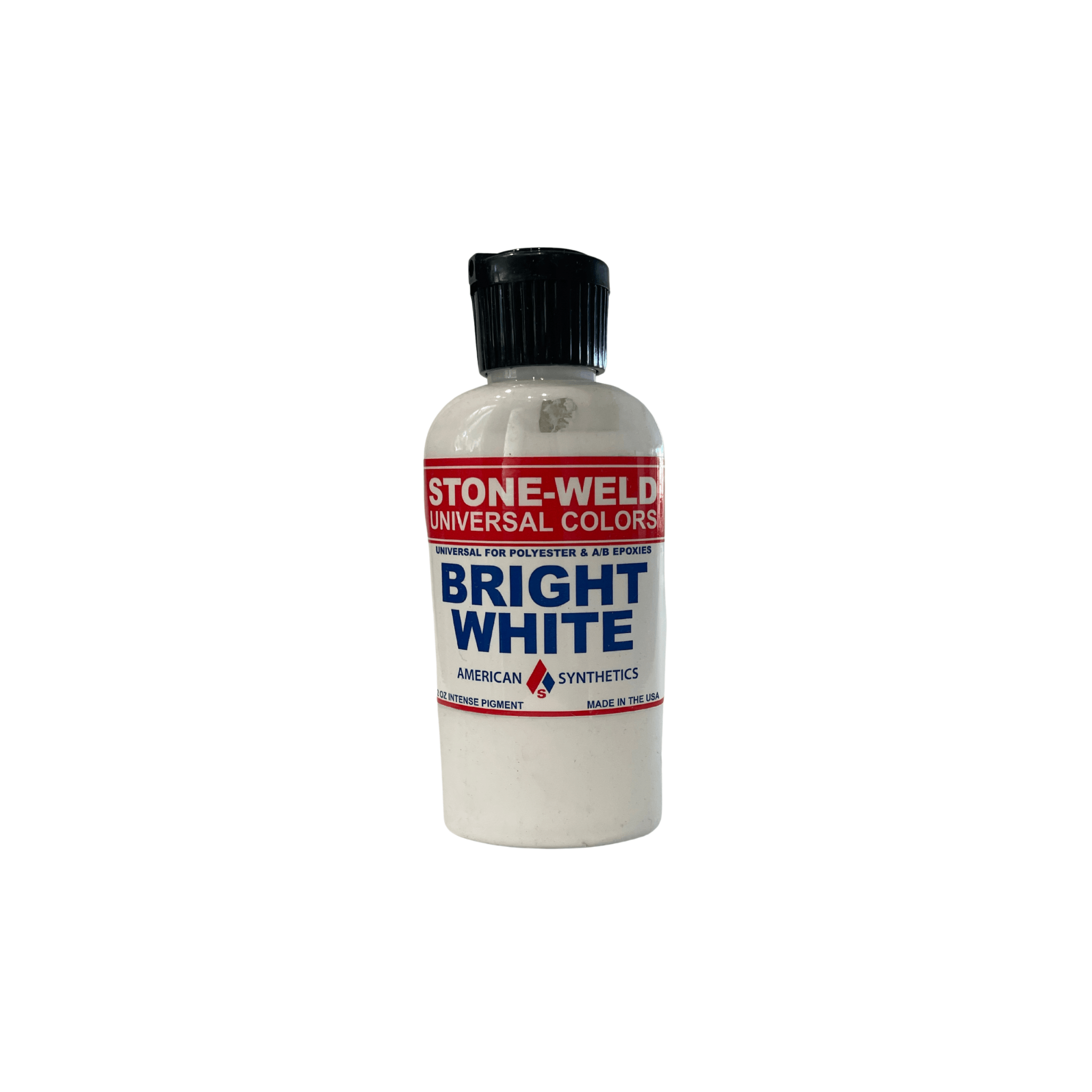 Stone-Weld 2 oz. Universal Color, Bright White - Direct Stone Tool Supply, Inc