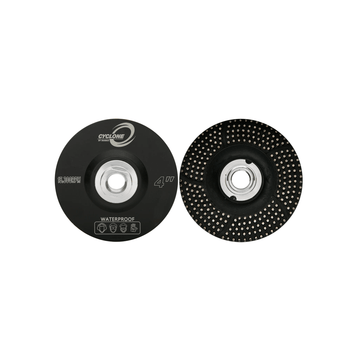 Cyclone Diamond Cluster Grinding Wheel 4" Medium 50 - Direct Stone Tool Supply, Inc