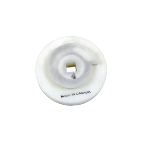 Abrasive Technology 4" Straight-Edge™ Wheel #4 - Direct Stone Tool Supply, Inc