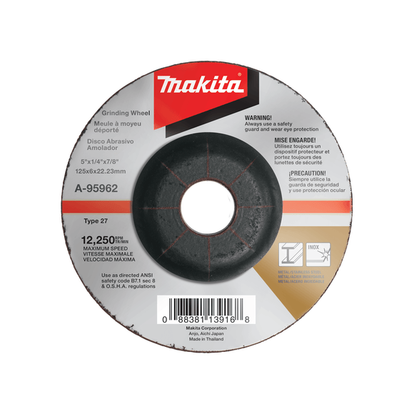 Makita GA4542C 4‑1/2" SJS™II High‑Power Angle Grinder - Direct Stone Tool Supply, Inc