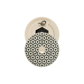 Cyclone Straight Edge Wheel 4" Black Buff - Direct Stone Tool Supply, Inc