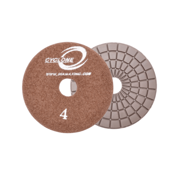 Cyclone Resin Snail Lock Pad #4 - Direct Stone Tool Supply, Inc