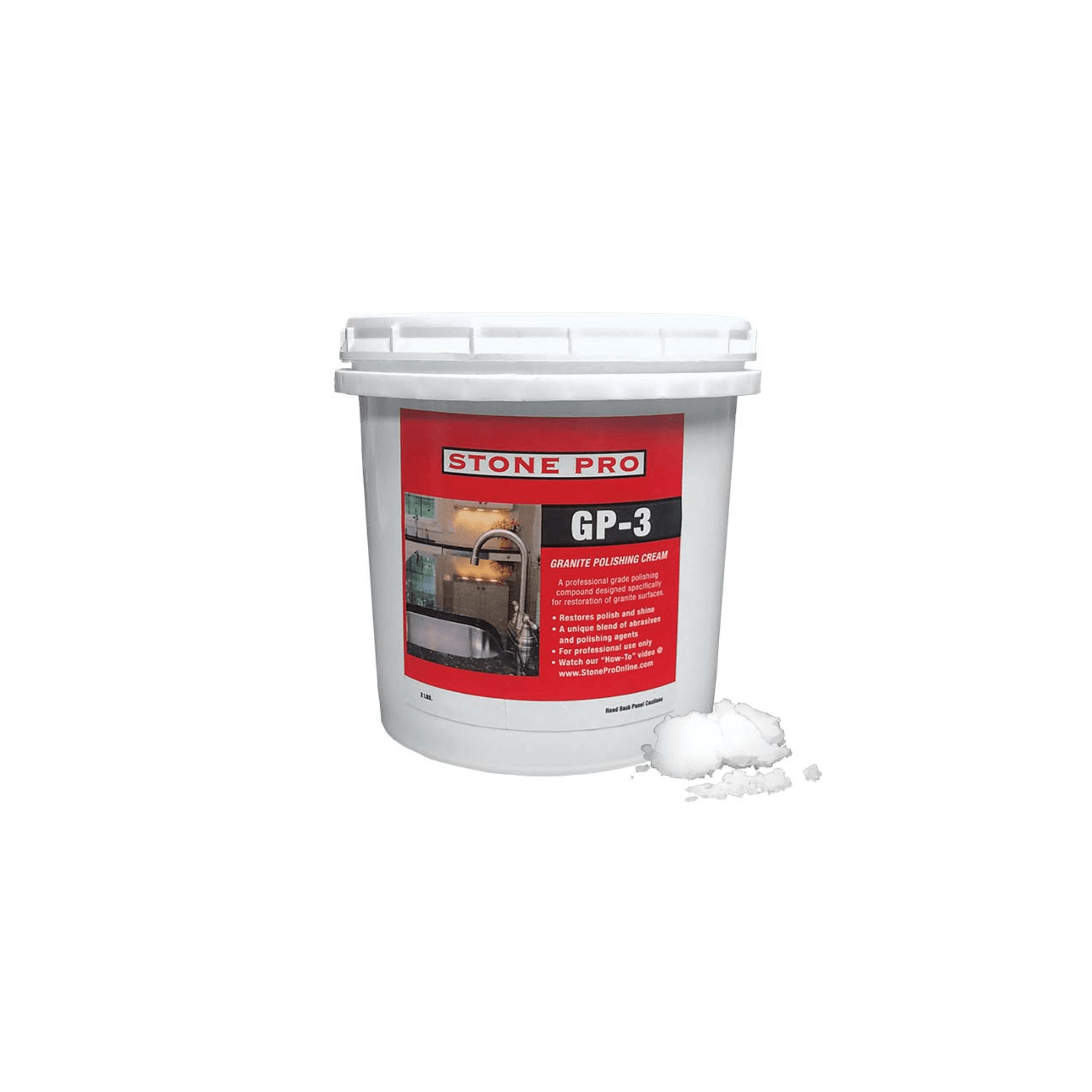 Stone Pro Gp3 Granite Polishing Cream, 2 lbs - Direct Stone Tool Supply, Inc