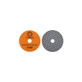 Aggressor 4" Dry Polishing Pad #1500 - Direct Stone Tool Supply, Inc