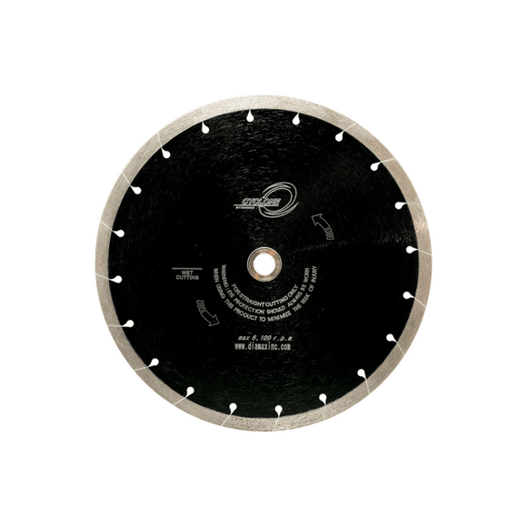 Cyclone Continuous Rim Blade 12" - Direct Stone Tool Supply, Inc