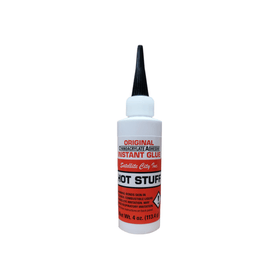 Satellite City HS-8 Hot Stuff 4oz Thin CA Glue - Direct Stone Tool Supply, Inc