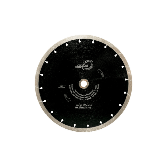 Cyclone Continuous Rim Blade 8" - Direct Stone Tool Supply, Inc