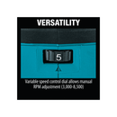 Makita XAG16Z 18V LXT® Lithium‑Ion Brushless Cordless 4‑1/2” / 5" Cut‑Off/Angle Grinder, with Electric Brake, Tool Only - Direct Stone Tool Supply, Inc