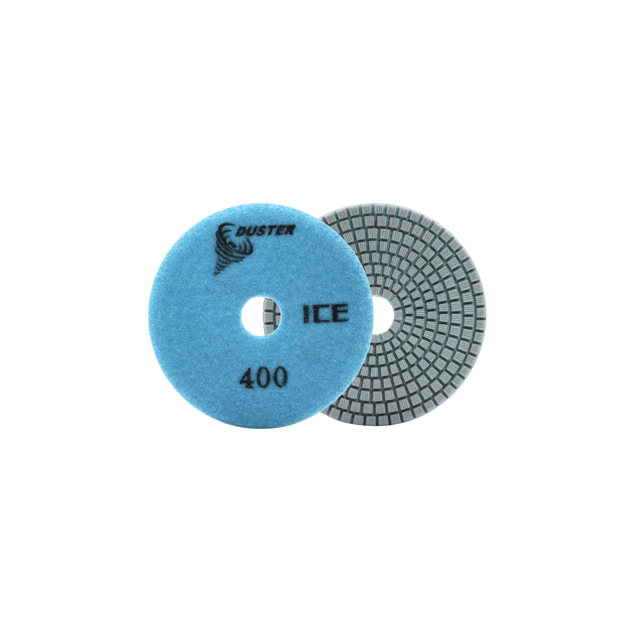 Duster Ice ES Polishing Pad 4" 400 Grit - Direct Stone Tool Supply, Inc