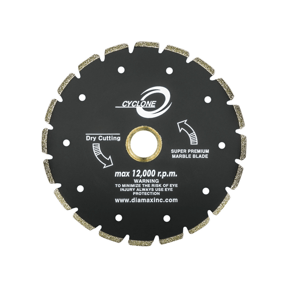 Cyclone Electroplated Blade 6" - Direct Stone Tool Supply, Inc