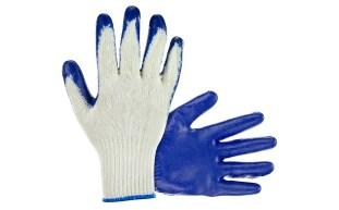 Blue Latex Coated Palm Gloves - Direct Stone Tool Supply, Inc