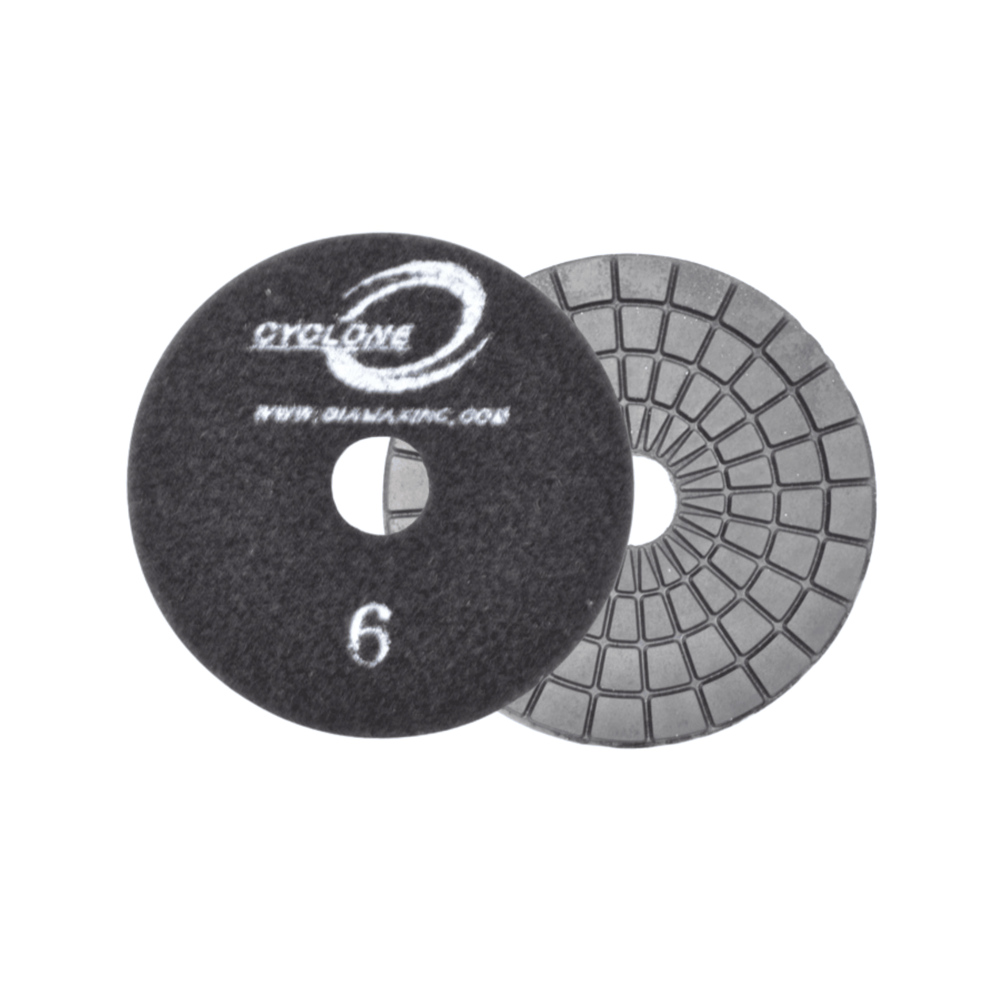 Cyclone Resin Snail Lock Pad #6 - Direct Stone Tool Supply, Inc