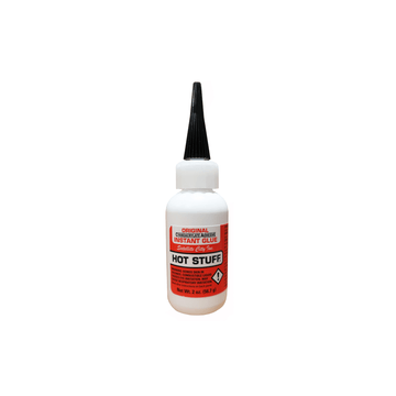 Satellite City HS-4 Hot Stuff 2oz Thin CA Glue - Direct Stone Tool Supply, Inc