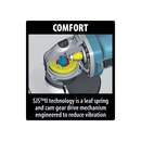 Makita GA4542C 4‑1/2" SJS™II High‑Power Angle Grinder - Direct Stone Tool Supply, Inc