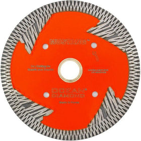 MUSTANG Side-Segment Turbo Blade 6" - Direct Stone Tool Supply, Inc