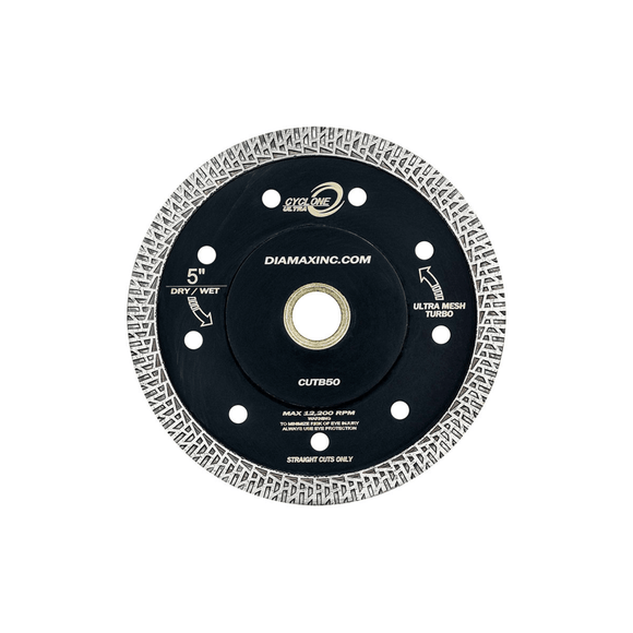 Cyclone Ultra Mesh Turbo Blade 5" - Direct Stone Tool Supply, Inc