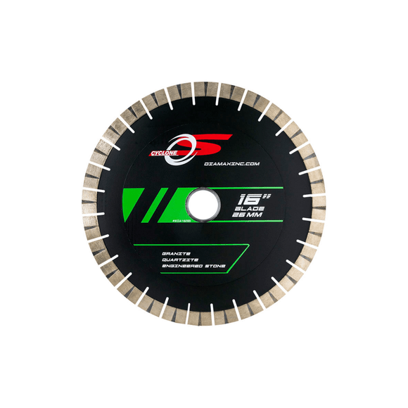 Cyclone S Silent Core Reinforced Blade 16" - Direct Stone Tool Supply, Inc