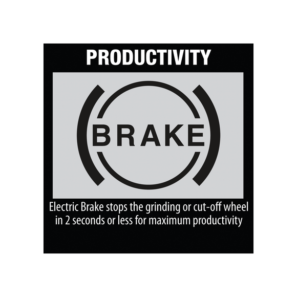 Makita XAG16Z 18V LXT® Lithium‑Ion Brushless Cordless 4‑1/2” / 5" Cut‑Off/Angle Grinder, with Electric Brake, Tool Only - Direct Stone Tool Supply, Inc