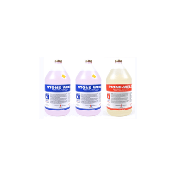 Stone-Weld Flowing Epoxy 2:1, 3 Gallon Kit - Direct Stone Tool Supply, Inc