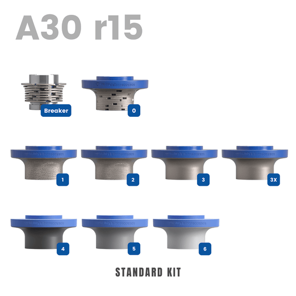 Marmoelettromeccanica Half Bullnose Line 60 - A30 r15 Longlife® POS. 5 - Direct Stone Tool Supply, Inc