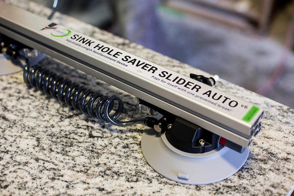 Omni Cubed Sink Hole Saver™ Slider Auto v6 - Direct Stone Tool Supply, Inc