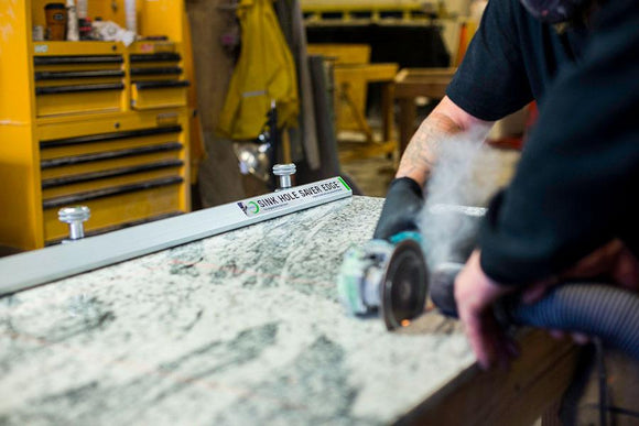 Omni Cubed 4' Sink Hole Saver™ Edge v3 - Direct Stone Tool Supply, Inc