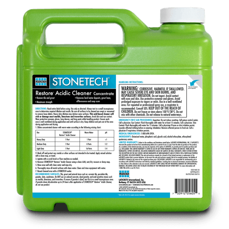 STONETECH® Restore™ Acidic Cleaner (1) Quart - Direct Stone Tool Supply, Inc