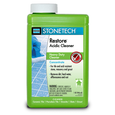 STONETECH® Restore™ Acidic Cleaner (1) Quart - Direct Stone Tool Supply, Inc