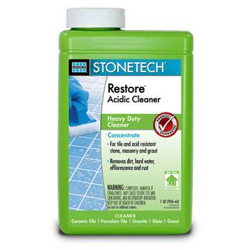 STONETECH® Restore™ Acidic Cleaner (1) Quart - Direct Stone Tool Supply, Inc