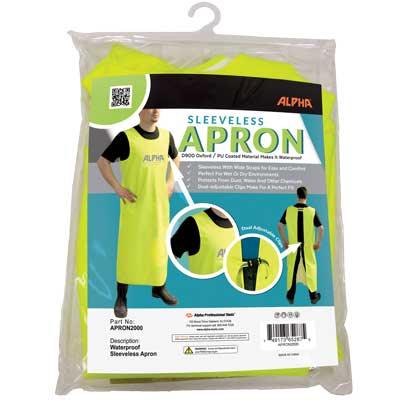 Alpha Sleeveless Multi-Purpose Apron - Direct Stone Tool Supply, Inc