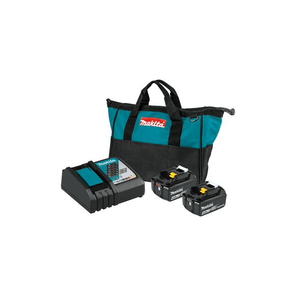 Makita 18V LXT® Lithium‑Ion Battery and Rapid Optimum Charger Starter Pack (4.0Ah) - Direct Stone Tool Supply, Inc