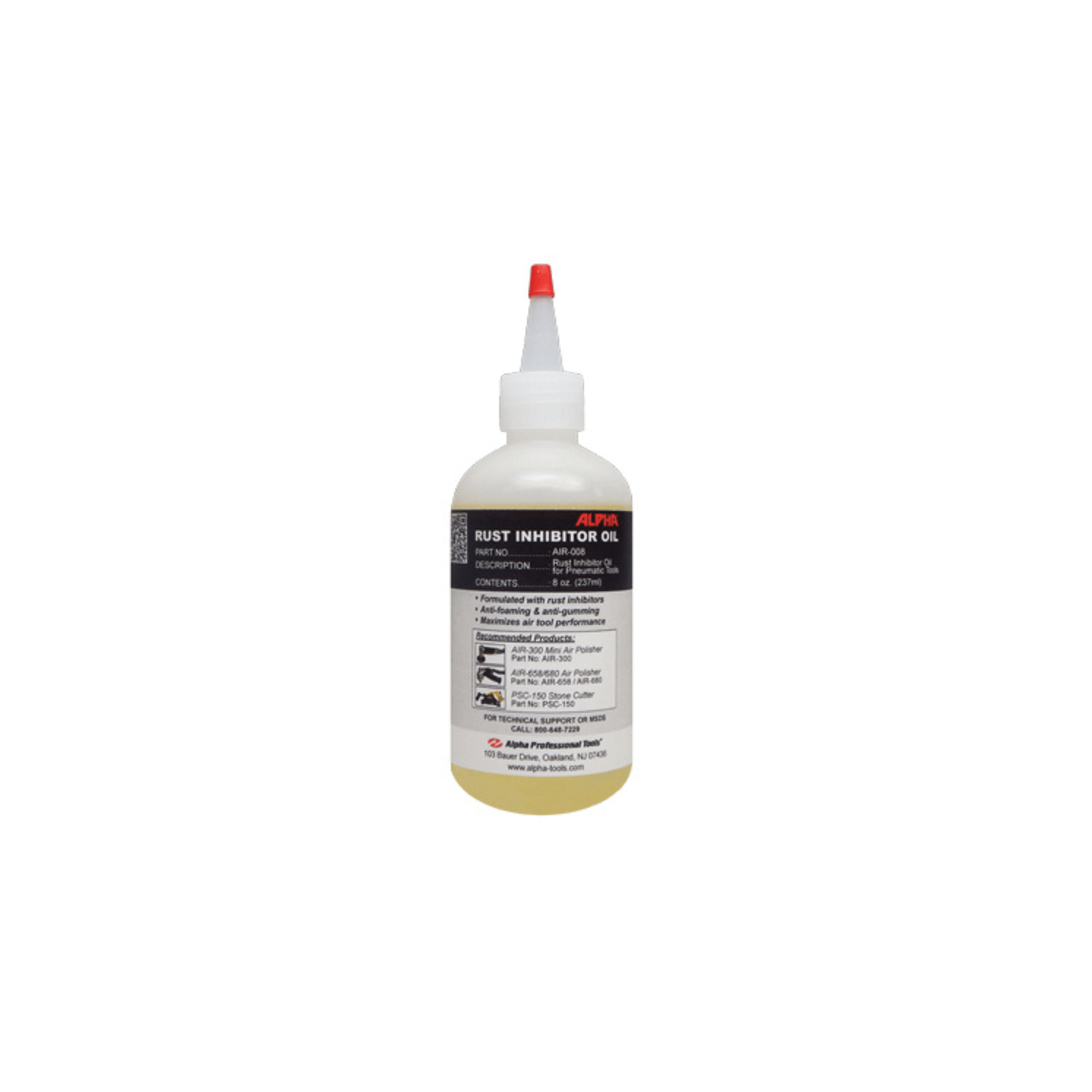 Alpha AIR-008 Rust Inhibitor Oil | Direct Stone Tool Supply, Inc