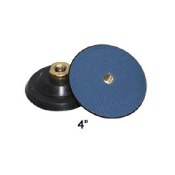 Alpha Flexible Backer Pad 4" - Direct Stone Tool Supply, Inc