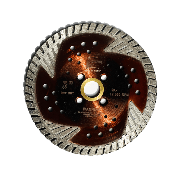 Duster 5" Super Premium Side Diamond Turbo Blade - Direct Stone Tool Supply, Inc