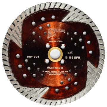 Duster 7" Super Premium Side Diamond Turbo Blade - Direct Stone Tool Supply, Inc