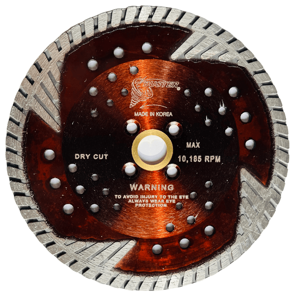 Duster 7" Super Premium Side Diamond Turbo Blade - Direct Stone Tool Supply, Inc