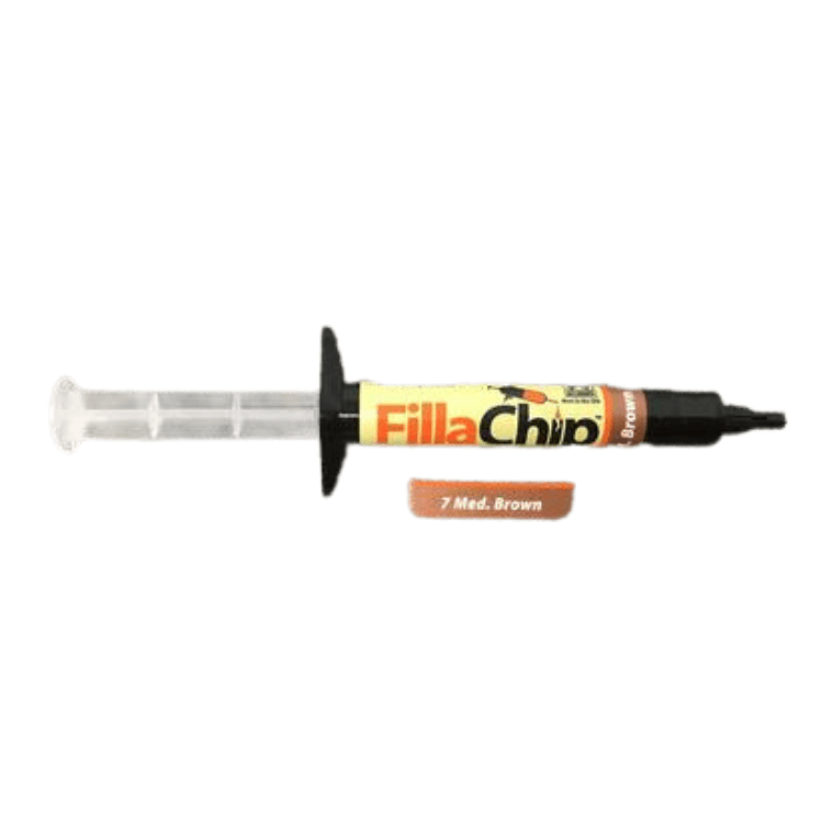 FillaChip™ Medium Brown Syringe - Direct Stone Tool Supply, Inc