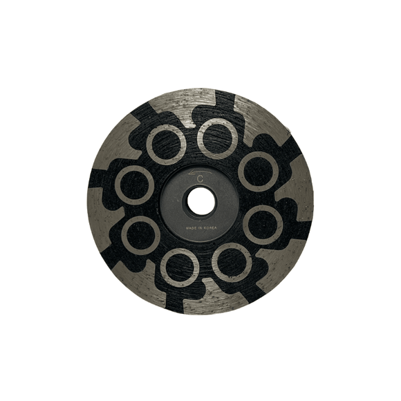 "iCUP" Premium Resin Filled Cup Wheel- Coarse - Direct Stone Tool Supply, Inc