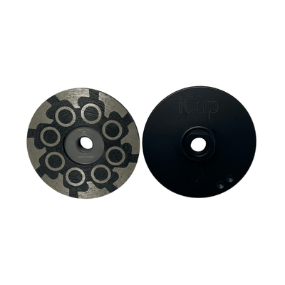 "iCUP" Premium Resin Filled Cup Wheel- Coarse - Direct Stone Tool Supply, Inc