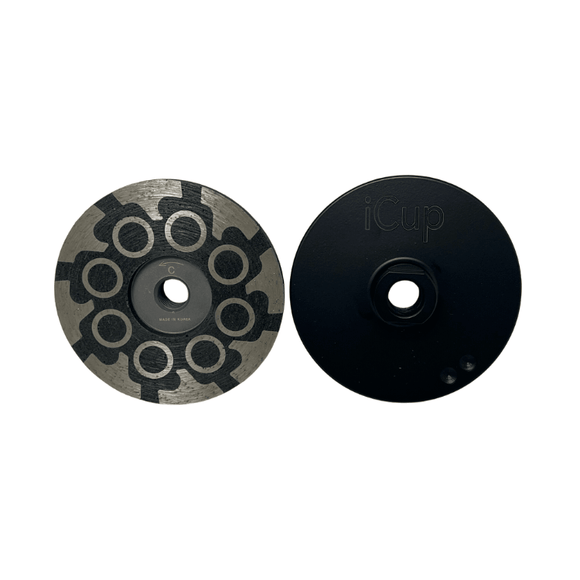 "iCUP" Premium Resin Filled Cup Wheel- Coarse - Direct Stone Tool Supply, Inc