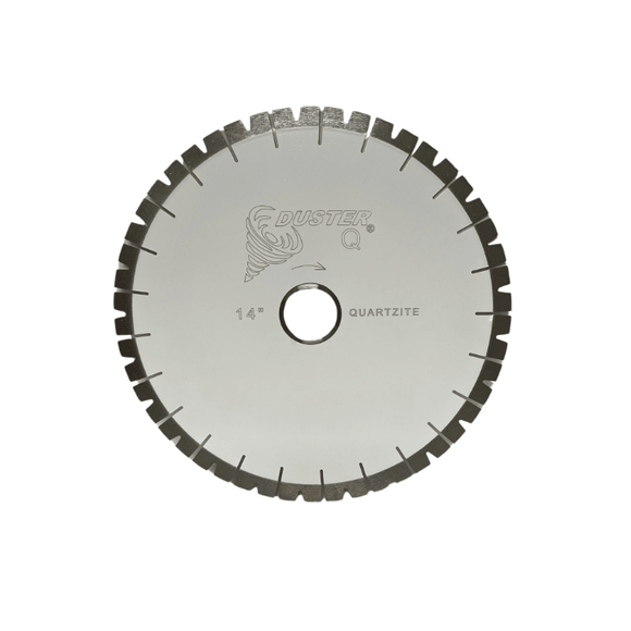 Duster 14" Quartzite Bridge Saw Blade - Direct Stone Tool Supply, Inc