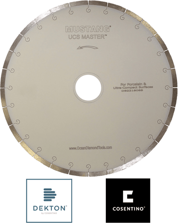 Apexx MUSTANG UCS-MASTER Bridge Saw Blade 16" - Direct Stone Tool Supply, Inc