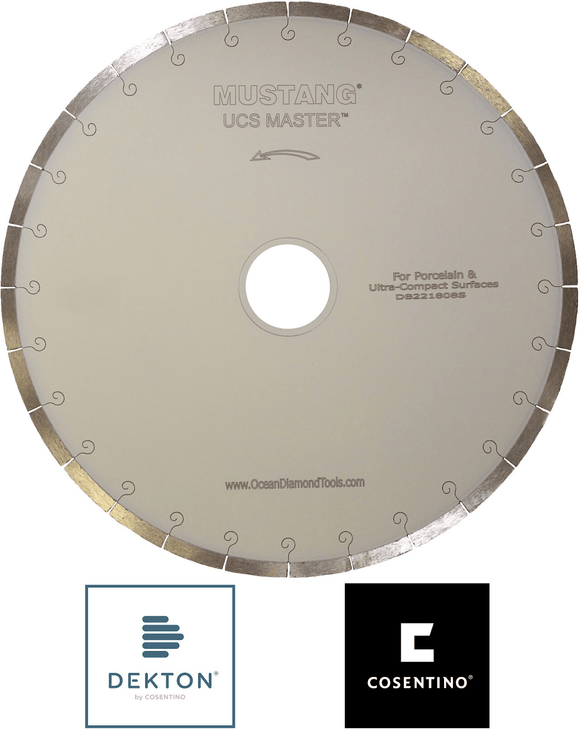 Apexx MUSTANG UCS-MASTER Bridge Saw Blade 16" - Direct Stone Tool Supply, Inc